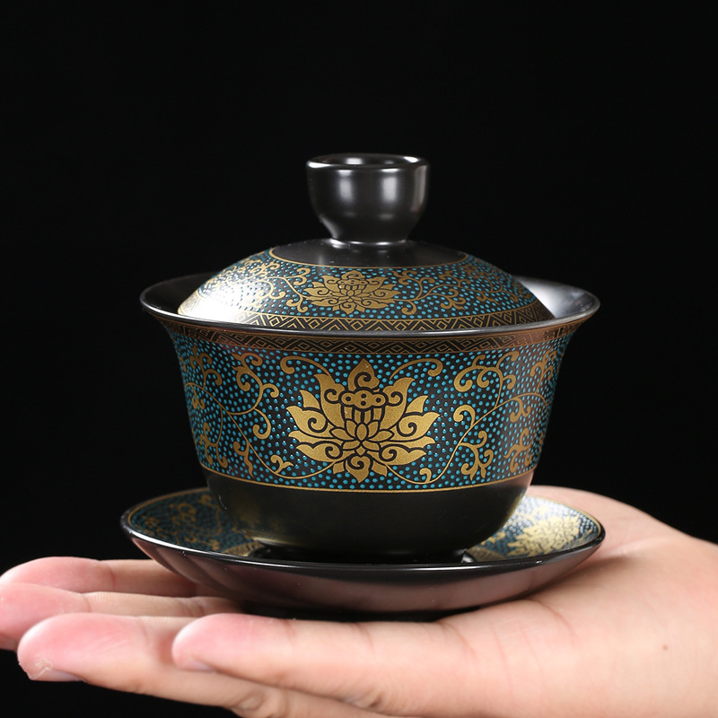Chinese Teaset Classical Gaiwa - Korean Tea Set 评论和价格