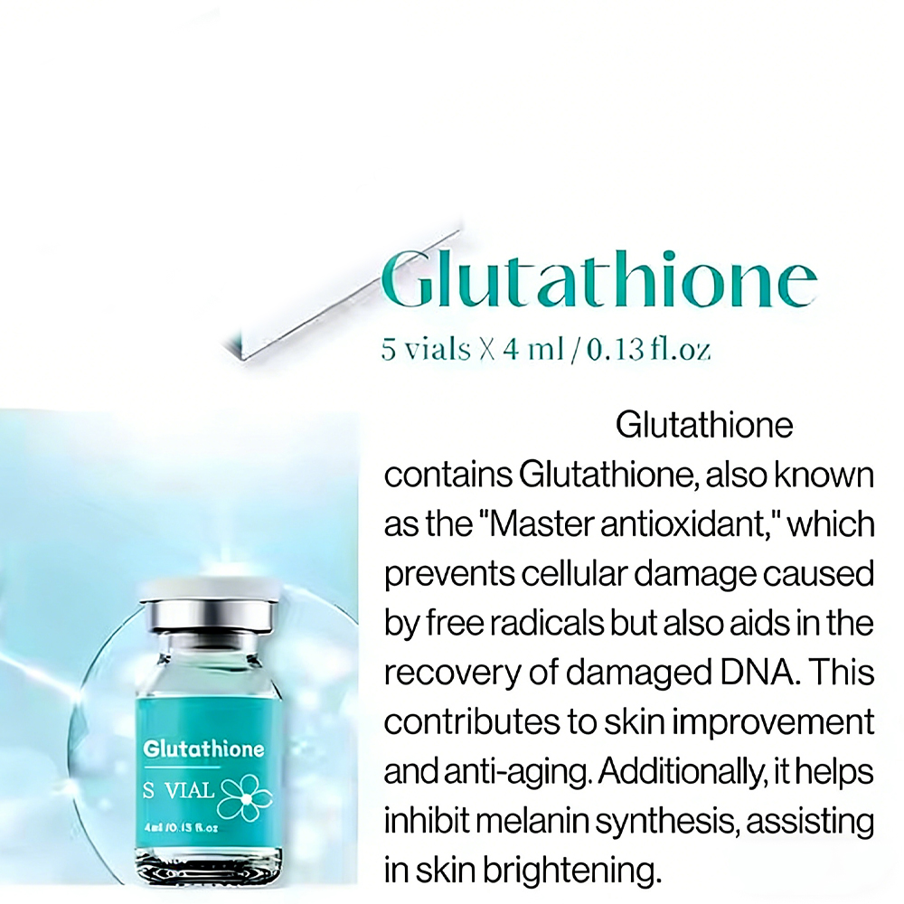 10ml×5Pcs Glutathione Needle S - Essence Serum Toner 评论和价格