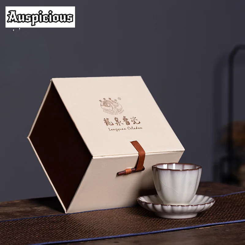 100ml High-end Longquan Celado - Celadon Ceramic Cup 评论和价格
