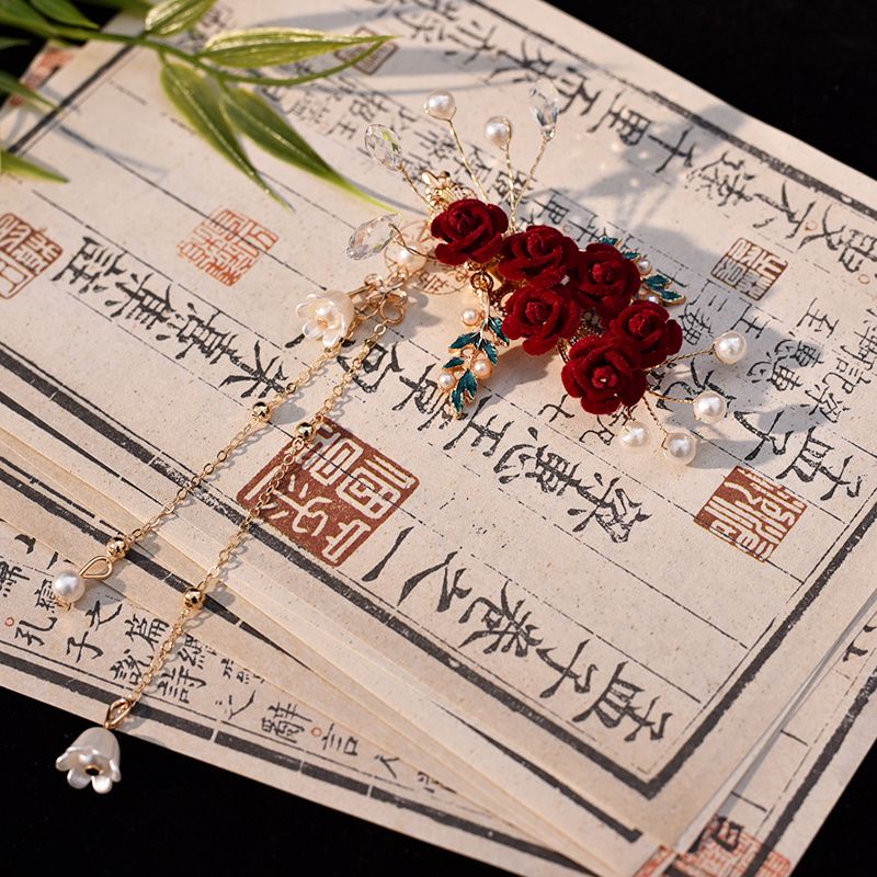Super Fairy-Like Chinese-Style - Hanbok Hair Pin 评论和价格